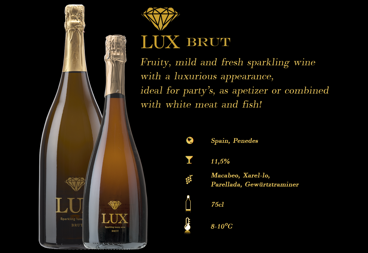 LUX Brut Lux sparkling